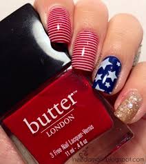 Fall nail designs are soooo versatile, that you will be definitely surprised, we swear. Red White And Blue Flag Nails Nail Art By Carmen Ineedamani Nailpolis Museum Of Nail Art