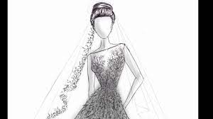 خطوات رسم المانيكان و تصميم فستان fashion illustrations design sketch the body figure youtube