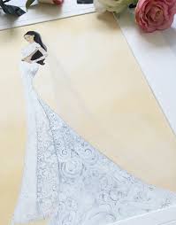 See more ideas about kim kardashian wedding, kim kardashian, kardashian. Wedding Dress Portrait Kim Kardashian Wedding Stationery From Appleberry Press