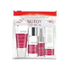 Perfect for normal to dry skin, nutox cleansing gel works its wonders to hydrate, brighten and protect your skin against visible signs of aging. Nutox Youth Restoring Trial Kit Skin Care Set Skin Care