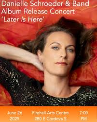Really excited to perform my new album 'Later is Here' at the Firehall  Theatre in Vancouver