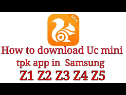Get.apk files for opera mini old versions. How To Download Uc Mini Tpk App In Samsung Z1 Z2 Z3 Z4 Z5 Youtube