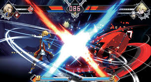 Is when you go the the character select screen, its the font that shows the name(ex; Blazblue Cross Tag Battle Download
