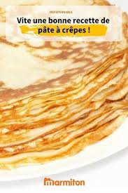 La Recette De La Pate A Crepes Facile Rapide Et Delicieuse Pour Toutes Vos Envies De Crepes Recettemarmiton Recette Cuisin Recipes Pancake Recipe Food