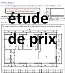 Etude De Prix Cours Et Exercice Genie Civil Devis Batiment Planning Chantier