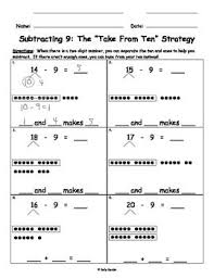 Take From Ten Subtraction With Number Bonds For Singapore Math And Eureka Math In 2020 Singapore Math Eureka Math Math