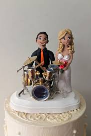 Cool Drummer Wedding Cake For A Music Themed Wedding Music Themed Wedding Cakes Wedding Cake Topper Guitar Music Themed Wedding
