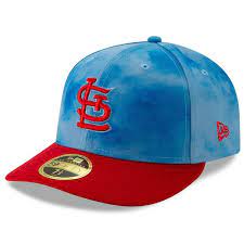Most popular in mens hats. St Louis Cardinals New Era Father S Day On Field Low Profile 59fifty Fitted Hat Blue Red Walmart Com Walmart Com