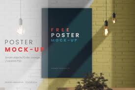 ✓ free for commercial use ✓ high quality images. Poster On The Wall Psd Mock Up Free In Free On Yellow Images Creative Store