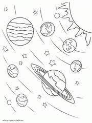 Individuals now are accustomed to using the internet in gadgets to see image and video information for inspiration, and according to the name of this post i will talk about about aesthetic. Space Coloring Pages Solar System Planet Rocket Pictures