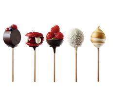 Plateau De 10 Sucettes Patissieres Noir De Bourgogne Foret Noire Citron Framboise Exotique Mont Blanc Desserts Gourmet Desserts Fancy Desserts