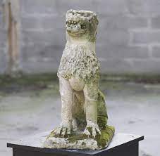 Sta33 plate lion right w40cm weight 18kg for purchasing you must register; Lion Antique Stone Garden Statue From The 17th Century Statues
