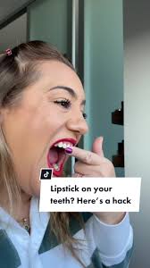 Alexis is wearing @elfyeah No Regrets O Face lipstick. After many layers,  she got some