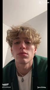 Vinnie Hacker's Prada SS23 Look for Behind the Blinds