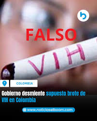 🚨#Colombia ll Gobierno desmiente supuesto brote de VIH en Colombia El  Ministerio de Salud de Colombia ha desmentido los rumores que indicaban un  presunto brote de VIH en el territorio nacional. La