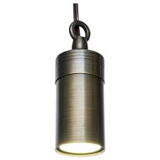 Hlb01 12v Led Low Voltage Brass Cylinder Pendant Light Hanging Fixture Kings Outdoor Lighting