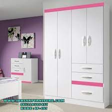 Model lemari baju menjadi sangat penting untuk di prioritaskan dalam membeli furniture untuk melengkapi isi salam hunian. Desain Lemari Baju Anak Terbaru 2017 Lemari Pakaian Anak Murah Ikhsan Furniture Jepara