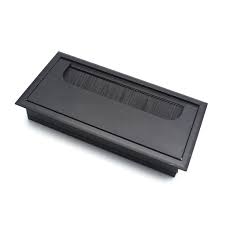 72cm h x 160cm w x 80cm d. Buy Antrader 160mm Length Black Metal Rectangle Wire Cable Grommet Hole Cover For Computer Desk Table Black Online In Turkey B0749ckld4