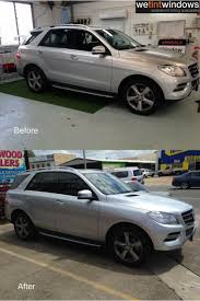 Precutautotint.com has been visited by 10k+ users in the past month We Tint Windows Silver Mercedes Suv Before And After Window Tinting Mercedes Suv White Car Car