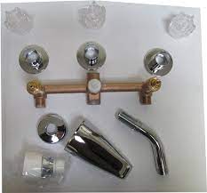 Replacing faucet handles is an easy project that will restore your faucet to like. Manufactured Home 3 Valve Tub Shower Faucet Price Match Guarantee