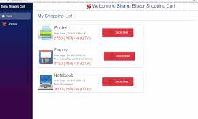 } } so i wrote this on the top refering the model class. Let S Learn To Make Shopping Cart Using Asp Net Core Blazor Using Ef And Web Api