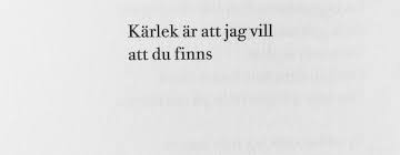 Malmsten was born in bjärme, östersund municipality. Karlek Ar Att Jag Vill Att Du Finns Flora Wistrom Metro Mode