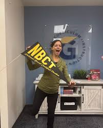 Last Tuesday, January 28th, Tina Wenning, Coordinator for the GPS English  Language Learners Program, was celebrated for maintaining her National  Board certification. Tina was one of the first National Board Certified  Teachers (