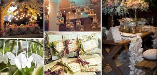 The wedding decoration theme was exceptionally well, romantic and alluring. Enchanted Forest Wedding