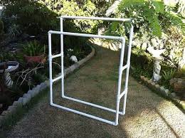 Clothes rack made from pvc pipe. Diy Clothes Rack Pvc