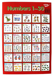 Numbers 1 30 Chart 2 70 Schoolbooksdirect 10 Off