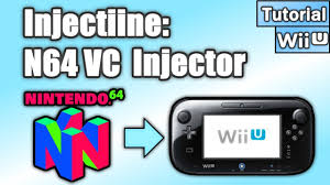 How To Soft Mod Wiiu Pt 14 Injectiine N64 To Virtual Console Install To Home Menu Youtube