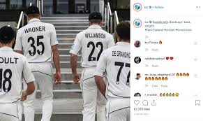While the entire nz team donated their jerseys for charity, williamson donated his jersey as well as the entire series' fee for the children. Kane Williamson Shares New Look In Test Jersey