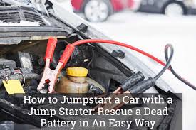 Get a replacement battery, and put it in the car. How To Jumpstart A Car With A Jump Starter Rescue A Dead Battery In An Easy Way