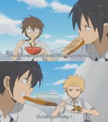 Lol Love This Anime Daily Lives Of High School Boys Anime Funny Anime Shows Anime Memes Funny