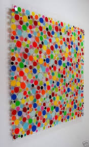 Modern Dots Etsy Dots Art Modern Wall Art Art Projects