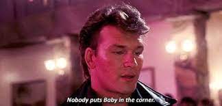 In Baby Driver Baby Sits In The Driver S Seat Putting Himself In The Front Left Corner This Directly Contradicts A Scene A Little While Earlier Where Patrick Swayze Says Nobody Puts Baby