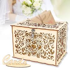 Once you find the centre, draw 2 lines from the centre. Outlet Online Store Wedding Card Box Angela Alex Wooden Gift Card Holder Diy Hollow Wedding Money Boxes With Lock And Card Sign Cards Hold Up 300 Cards For Wedding Reception Anniversary Baby Shower