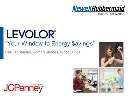 Buy levolor fabric custom cordless vertical blinds at jcpenney.com today and get your penney's worth. Your Window To Energy Avings Ppt Video Online Download