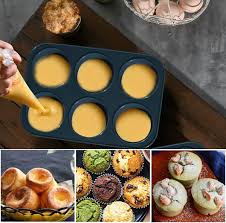 You can also make a popover version with the same batter and drippings in a muffin tin or popover pan. Deep And Jumbo Muffin Tray 6 Cup Large Silicone Muffins Pan 27 8 X 19 X 5