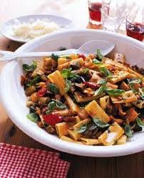 Rigatoni Mit Mediterranem Gemuse Rezept Rezept Pasta Mit Gemuse Mediterrane Gerichte Mediterranes Gemuse