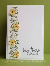 You may have friends who have attended rubber stamping parties, or they have simply sent you beautiful cards. And Even More Bordering Blooms Cards Handmade Greeting Cards Handmade Simple Cards