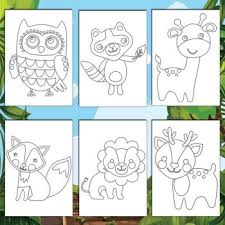 Awesome collection of animal coloring pages. Cute Animals Birds Coloring Pages 35 Printable Coloring Sheets 8 5 X 11