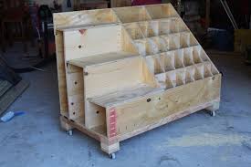 Can be left natural or customized with the paint or stain of choice. Bec The Builder Done My Scrap Wood Storage Cart Made Facebook