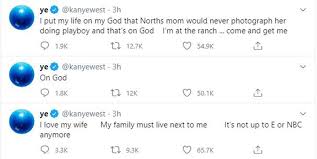 Let's just say wiz is not impressed with the name of the album. Kanye West Says Get Out Was About Him Calls For Help Music Gulf News