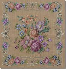 Pattern needlepoint needlework patterns wool yarn spray pattern victorian floral spray needlework floral. Beverley Trammed Tapestry Floral Spray With Square Border On Fine Mesh Tapestry Cross Stitch Flowers Tapestry Kits
