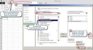 Restoring Classic Print Preview In Excel 2010 2013