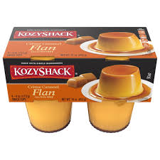 Made with simple, wholesome ingredients; Kozy Shack Gluten Free Creme Caramel Flan Snack Cups Shop Desserts Pastries At H E B