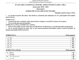 Atunci 2a+3b+c este egal cu. Barem MatematicÄƒ Clasa A Vii A DescarcÄƒ Baremul De Corectare A Testelor GrilÄƒ È™i A Celorlalte Subiecte De La Simularea La MatematicÄƒ Scoala Xyz