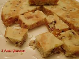 Blondie Aux Abricots Secs Et Amandes 3 Petits Gourmets En 2020 Abricot Sec Abricot Amande