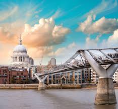 Unfortunately it was a sunny day out and many citizens took a walk on the bridge that day. Millennium Bridge London Harry Potter Travel Harry Potter Travel Bucket List Travel